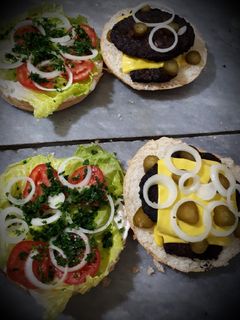 عکسی از دستور همبرگر همسرپز