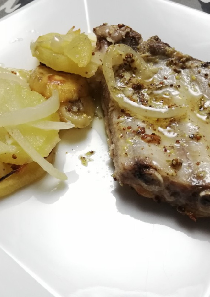Una foto de Costilla picante