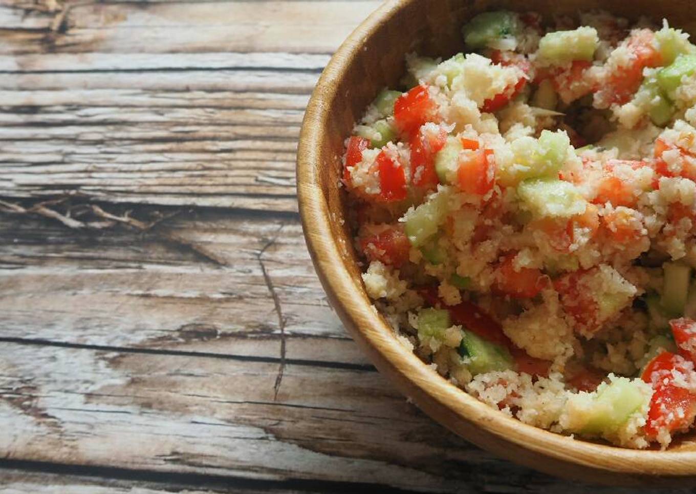 How to Make Super Quick Homemade Taboule de choux - fleur