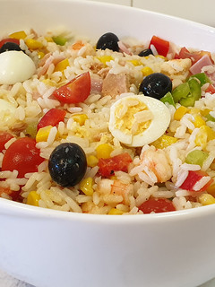 Una foto de Ensalada de arroz