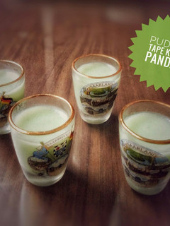Foto resep 18. Puding Tape Ketan Pandan