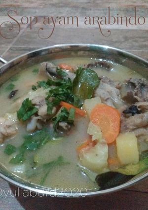 Foto resep Sup ayam arabindo
