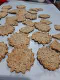 Crackers de harina integral