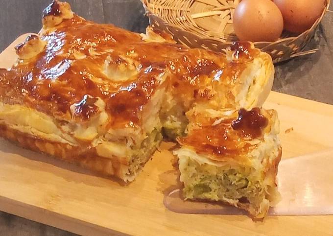 Sfogliata di asparagi