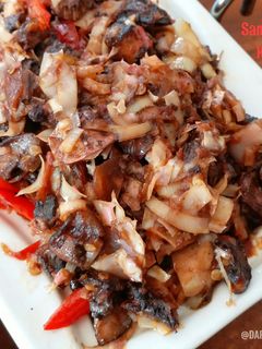 Foto resep Sambal Cumi Asin Kecombrang