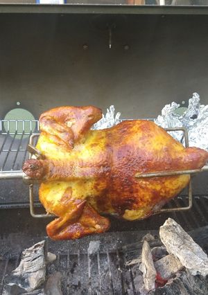 Una foto de Pollo rostizado