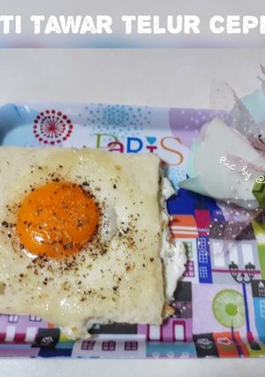 Foto resep Roti Tawar Telur Ceplok