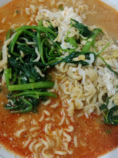 Foto resep Mi Instan Kangkung