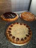 Tarta Toffi, Tarta de coco con dulce de leche y Tarta de durazno
