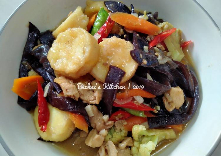 63. Sapo Tahu Ayam Minimalis