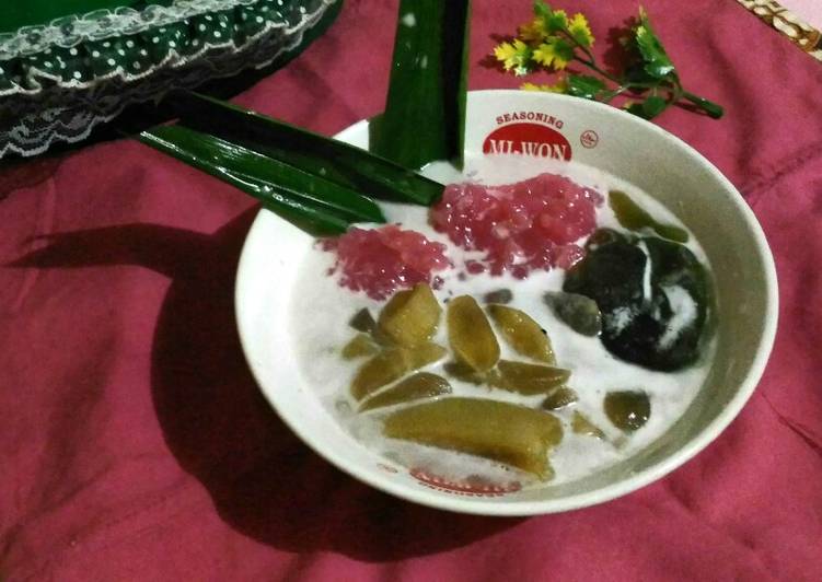 resep cara buat Mutiara Cincau Kolak😂 // kangen Bukber