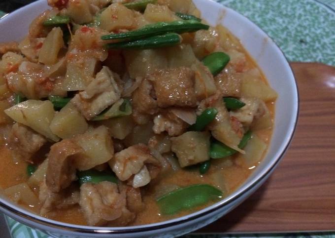 Sambel goreng kentang kapri