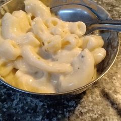 A picture of White Sauce Macaroni.