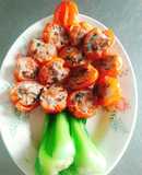 Cà chua nhồi thịt