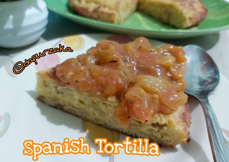 Rahasia Menyiapkan 128》Spanish Tortilla 😋😍, Lezat Sekali