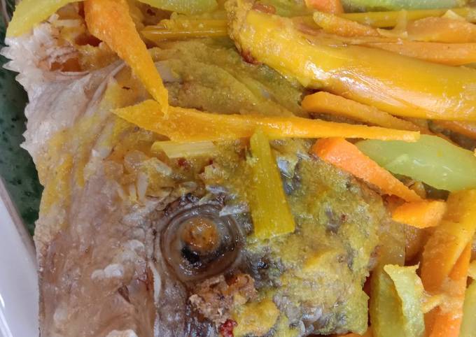 Resep Gurami Acar kuah kuning Anti Gagal