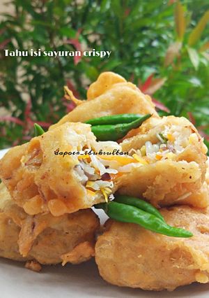 Foto resep Tahu isi sayuran crispy