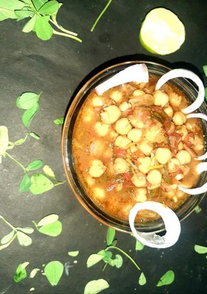 मेथी मसाला छोले (methi masala chole recipe in Hindi) रेसिपी मुख्य फोटो
