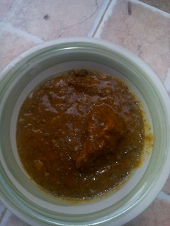 A picture of Dried okra soup.