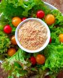 Nước sốt salad đậu xanh mè rang thơm ngon cực kỳ