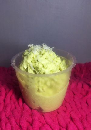 Foto resep Eskrim alpukat keju - keto friendly