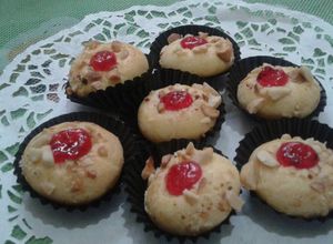 Foto resep Thumbprint cookies selai rasberry