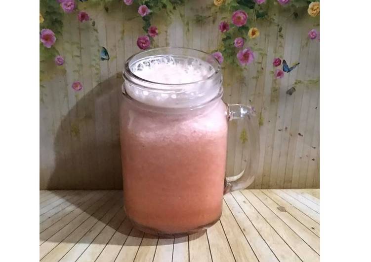 Cara Gampang Membuat Diet Juice Apple Strawberry Jicama Lemon Anti Gagal