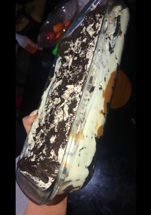 Una foto de Postre oreo