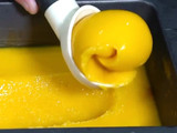 Helado de mango y coco