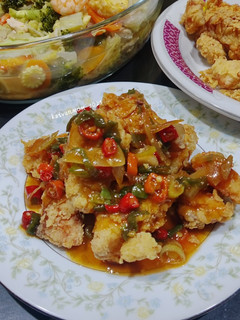 Foto resep Ikan Tuna Crispy Saus Rica-rica
