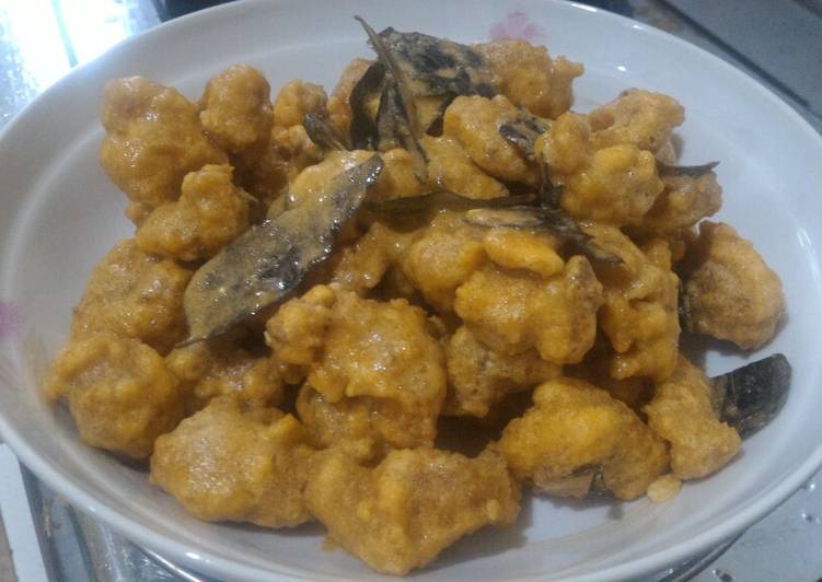 Bagaimana Menyiapkan Salted Egg Yolk Chicken, Bikin Ngiler