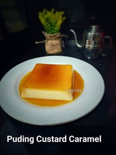 Foto resep Puding Custard Caramel (Tanpa Tepung Custard)