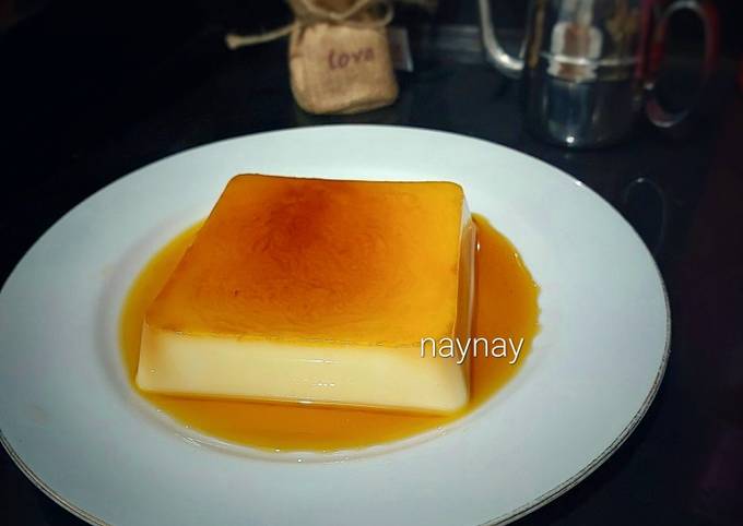 Resep Puding Custard Caramel (Tanpa Tepung Custard) oleh NayNay - Cookpad