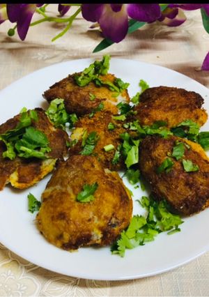 A picture of Masala Fry Arbi.