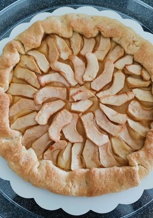 Une photo de Tarte aux pommes 100% pommes