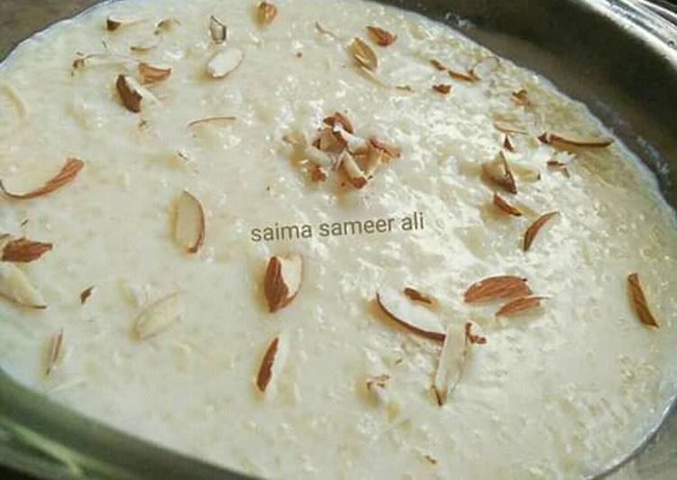 My special Rice kheer #cookpadapp