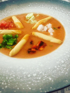Una foto de Gazpacho andaluz