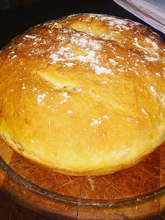 Una foto de Pan de campo casero