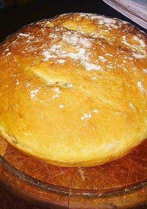 Una foto de Pan de campo casero