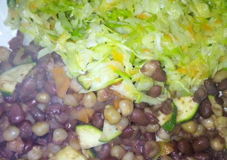 Award-winning Githeri with fried cabbages