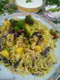 Veg fried rice (my style)
