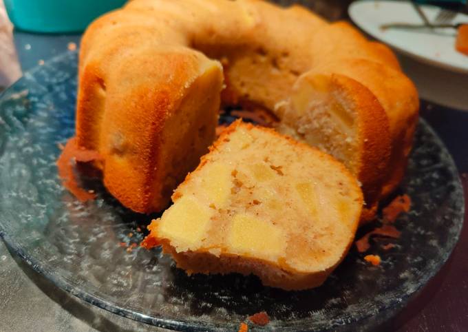 Bundt cake aux pommes