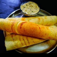 A picture of Instant Moong Dal dosa.