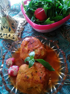 عکسی از دستور کوفته مرغ