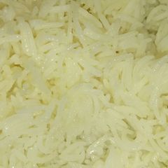 A picture of Plain rice.