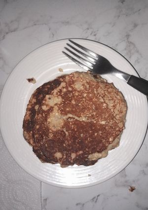 Una foto de Panqueques de avena y banana en 10 min