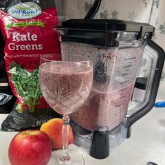 A picture of Morning blended smoothie.