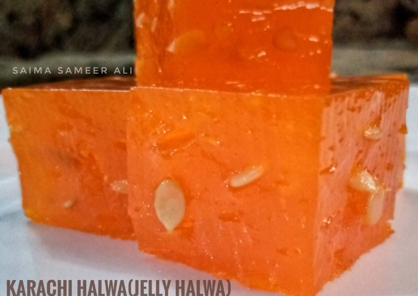 Karachi halwa(jelly halwa)