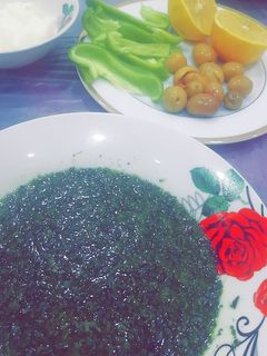 صورة لوصفة ملوخيه