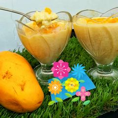 A picture of Mango firni.
